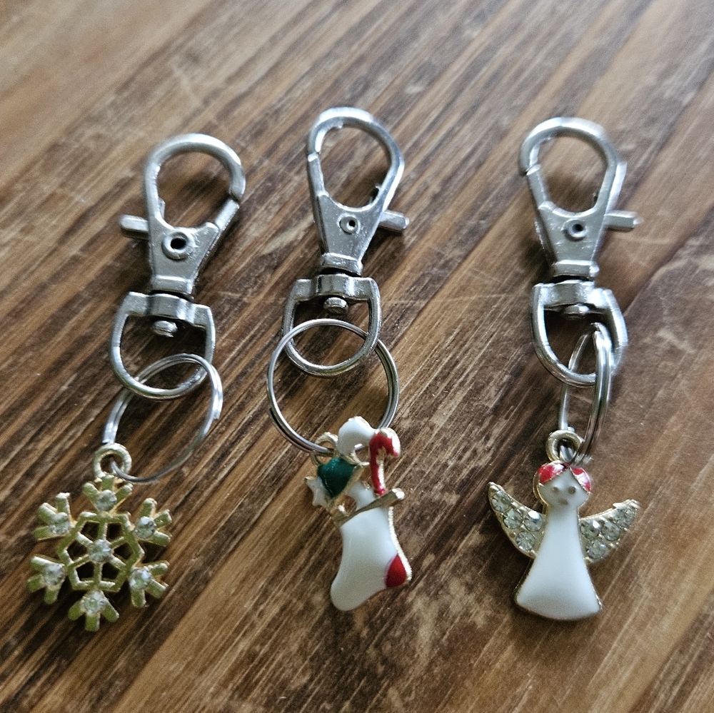 Silver and Gold Key & Card Holder Set